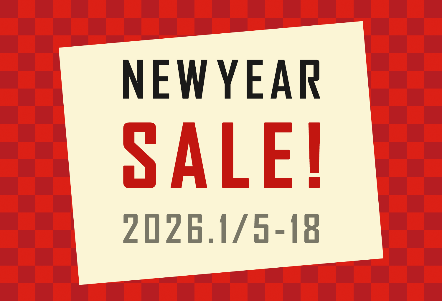 エバンス 2026ニューイヤーセール2025年1月5日から18日