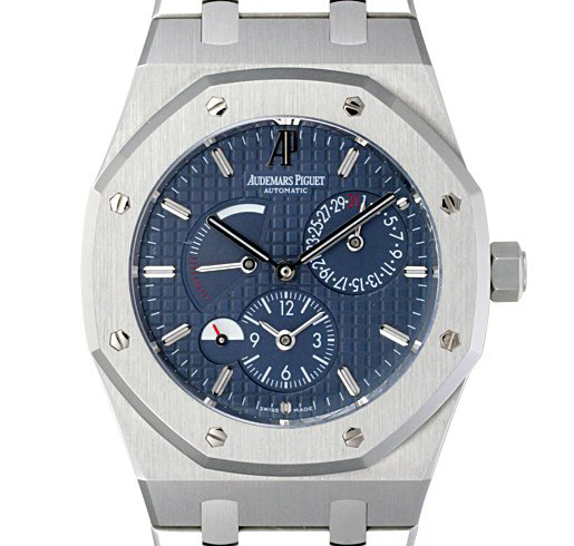 オーデマ ピゲ 買取強化モデル ロイヤルオーク デュアルタイム ブルー 26120ST.OO.1220ST.02