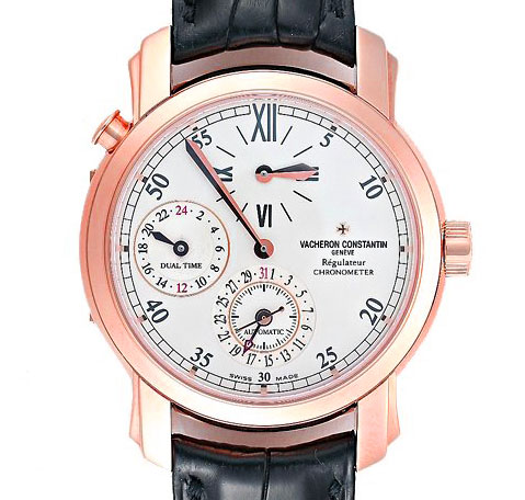 ヴァシュロンコンスタンタン 買取強化モデル　マルタ デュアルタイム・レギュレーター 42005/000R-9068